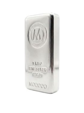 1<sub>kg</sub> Melbourne Mint Silver Cast Bar