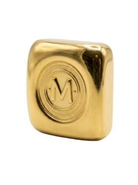 1<sub>oz</sub> Melbourne Mint Gold Cast Bar