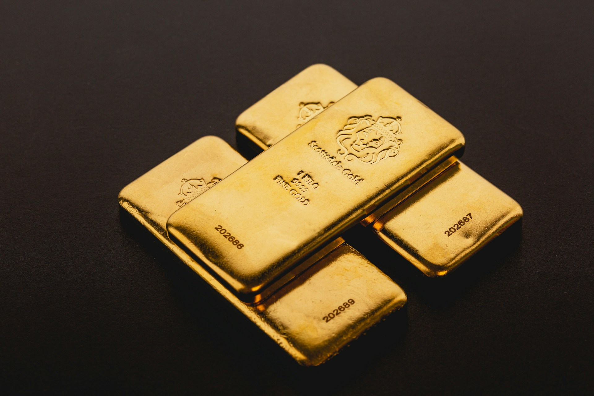 Gold Minted Bars